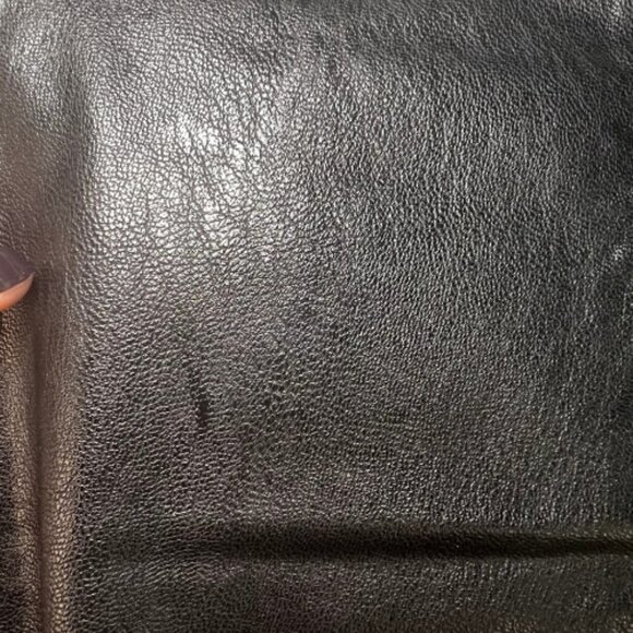 COMMANDO 7/8 Black Faux Leather Control Leggings Size L - Picture 9 of 9